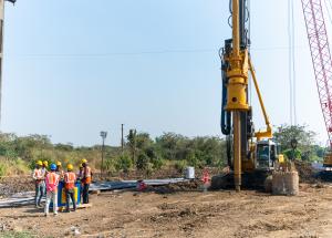 MAHSR Construction update near Valsad (Gujarat) on 15 march 2021