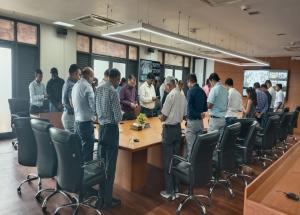 दक्षता जागरूकता सप्ताह 2022 च्या निमित्ताने, 31 ऑक्टोबर 2022 रोजी NHSRCL अहमदाबाद कार्यालयातील कर्मचाऱ्यांना सचोटीची प्रतिज्ञा देण्यात आली.