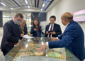 Kobe (Japan) city government officials visit Sabarmati Multimodal Transport Hub