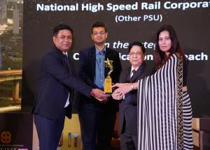 NHSRCL Conferred with Governance Now 9th PSU Award for the ‘Best Communication Outreach’ Category
