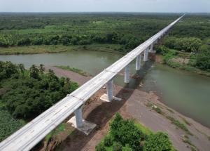 अम्बिका नदी पर नदी पुल का निर्माण पूरा हुआ, नवसारी जिला, गुजरात-सितंबर 2023