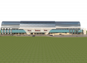 Proposed Integrated building and Ahmedabad HSR station (Saraspur side of Ahmedabad Junction railway station)2