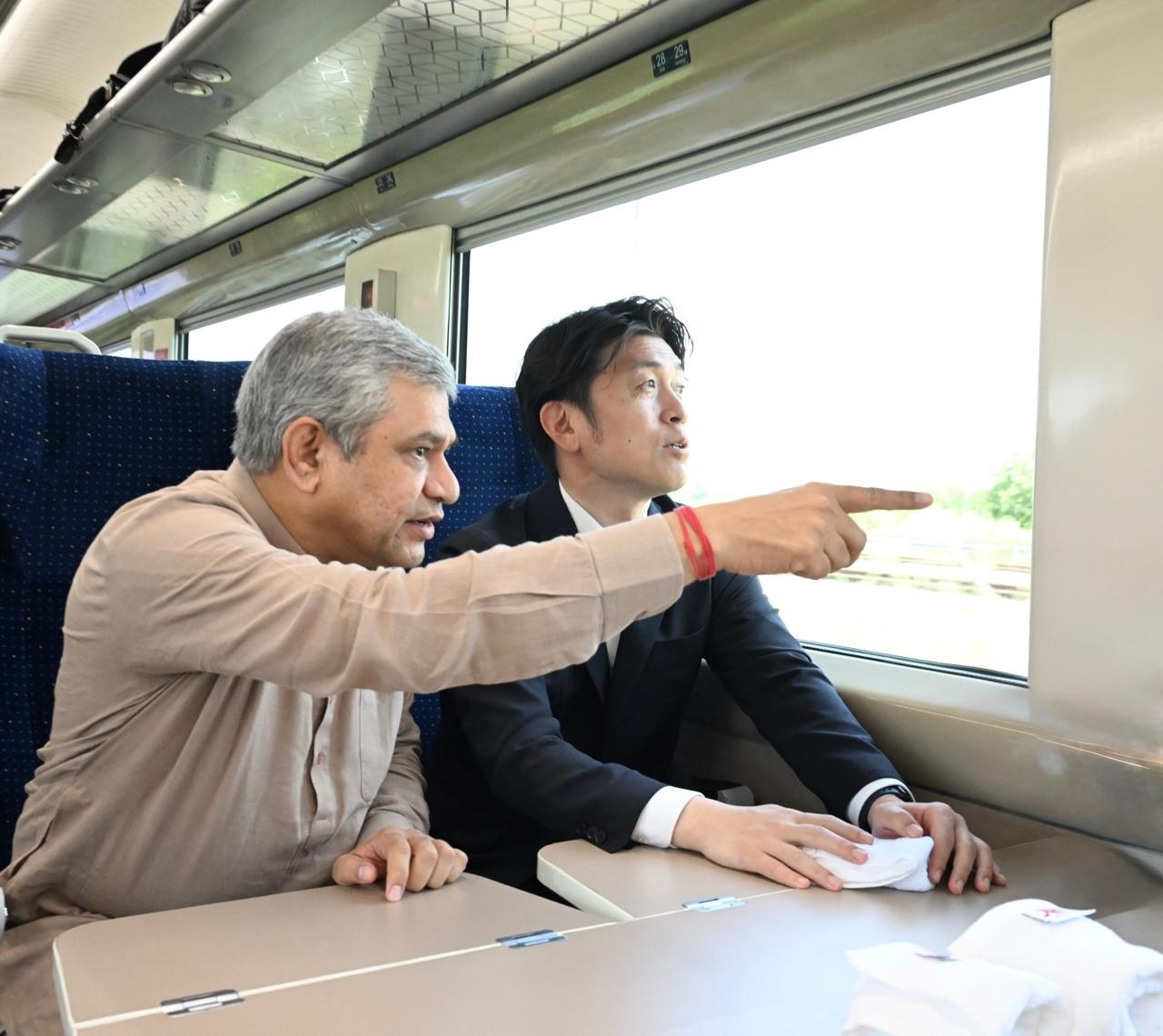 Bullet train project progressing at a rapid pace