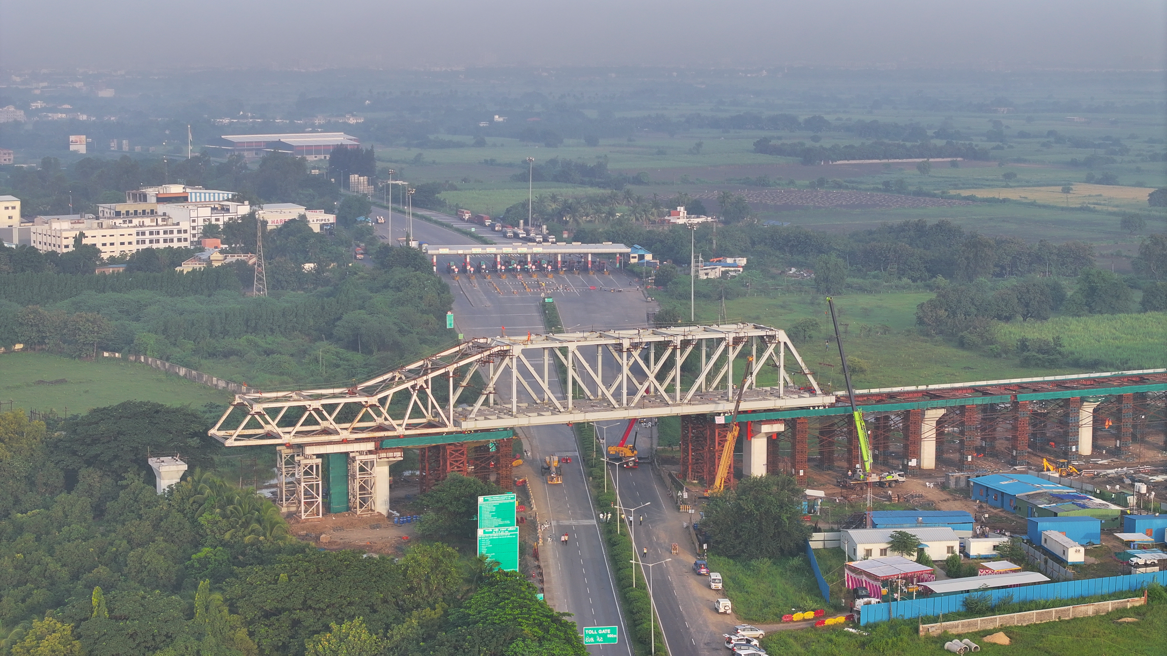 Bullet Train Project: First steel bridge erected in Surat