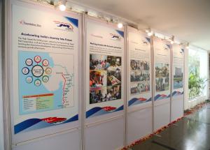 Exhibition on the occasion of NHSRCL's fourth foundation day on 12.02.2020
