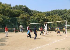 Glimpses of Sports day event at NHSRCL  February 2020 (Volleyball)