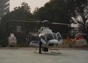 Team NHSRCL ready to take its first flight for Aerial Lidar Survey of proposed Delhi Varanasi High Speed Rail Corridor