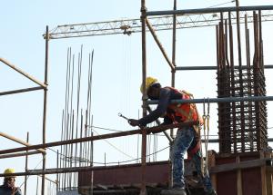 Work in full swing at Sabarmati Hub construction site