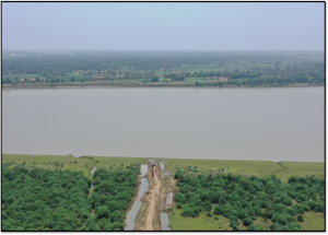 GTI AT 321 Km – SECTION 4 Near Narmada River (BHARUCH BANK)