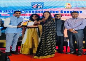 NHSRCL receives ‘Best Use of Social Media-Gold’ award from Public Relations Council of India (PRCI) under the aegis of World Communication Council (WCC). The award was presented to NHSRCL by Shri. Govind Gaude, Honorable Minister of Arts & Culture, Goa on 18th September 2021