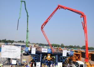 NHSRCL casts first 40m full span girder at a casting yard near Anand (Gujarat) on 29 Oct 2021