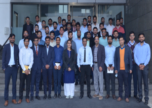A batch of IRSME Probationers visited NHSRCL office on 01 Dec 2021 and interacted with Managing Director, Shri Satish Agnihotri, Director (Rolling Stock), Shri Vijay Kumar and Senior Management