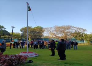 73वें गणतंत्र दिवस के अवसर पर, एनएचएसआरसीएल कार्यालयों ने ध्वजारोहण समारोह के साथ दिन को चिह्नित किया