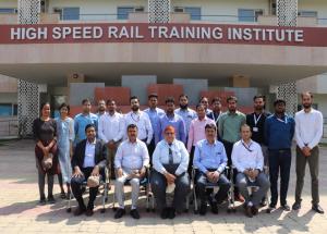 NHSRCL welcomed another batch of Junior Managers at High-Speed Rail Training Institute, Vadodara. They are being imparted training on various aspects of HSR technology besides lessons on team building & soft skills