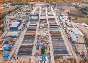 Full Span Casting Yard @ Ch. 434 kms, Anand District - July 2022