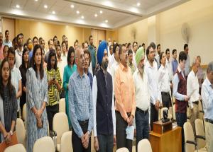 On the occasion of Vigilance Awareness Week 2022, Integrity Pledge was administered to employees at NHSRCL Corporate office, New Delhi on 31st October 2022.