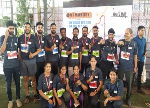 To Create Awareness on Climate Change, NHSRCL Mumbai Team Participated in ICT Marathon 2023 held on 26th March 2023