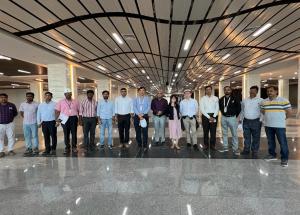 Japanese G20 Delegation along with the Director and Deputy Director for the International Cooperation Division (Cabinet Office of Japan) Visited Sabarmati Multimodal Transport Hub in Gujarat