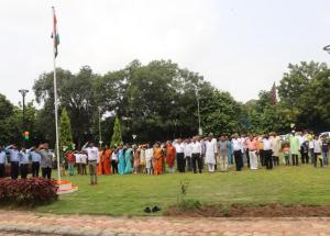 Glimpses of Independence Day Celebrations at NHSRCL offices on 15th August 2023