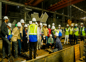 NHSRCLは、建設中の鋼橋の品質管理と資産の耐久性の達成に焦点を当てた知識共有ワークショップ中に、2024年2月19日にハプールのサラサール工場への訪問を企画しました。