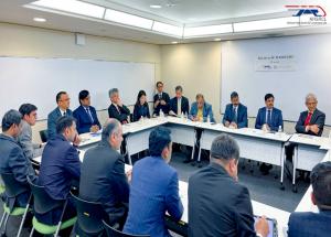 Ensuring better coordination & collaboration with Japanese counterparts for India's first bullet train project, a delegation led by Shri Vivek Gupta, MD/NHSRCL visited Japan
