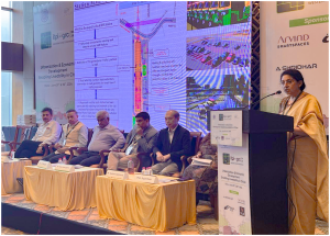 NHSRCL ने 29 आणि 30 जून 2024 रोजी अहमदाबाद येथे आयोजित "शहरीकरण आणि आर्थिक वाढ - शहरांमध्ये परवडणारी जीवनक्षमता सक्षम करणे" या परिषदेत भाग घेतला
