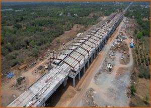 Work in Progress at Bilimora Station, Navsari District - June 2024