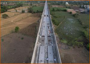 Track Work in Progress in Navsari District - June 2024
