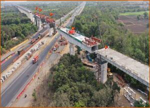 Superstructure work in Progress in Navsari District - June 2024