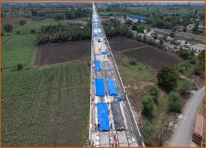 Track Work in Progress at Surat District - May 2024