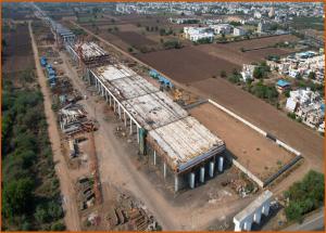 भरूच स्टेशन, भरूच जिले में कार्य प्रगति पर है - जून 2024