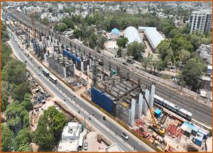 Work in Progress at Vadodara Station, Vadodara District - June 2024