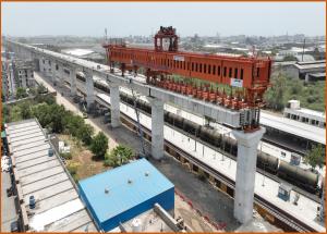 Span by span work in progress in Ahmedabad - June 2024