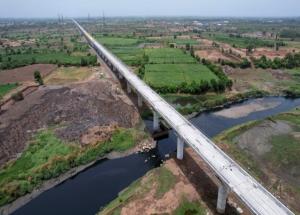 River bridge completed on Mindhola river, Navsari district - July 2024