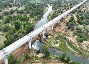 River bridge completed on Mohar river, Ahmedabad district - July 2024