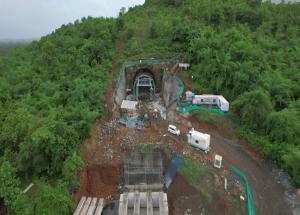 Tunnel breakthrough achieved at Valsad district, Gujarat - July 2024