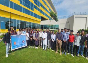 Students from various educational institutes visited the Sabarmati Multimodal Hub, exploring how enhanced connectivity through the Bullet Train project will simplify and improve life