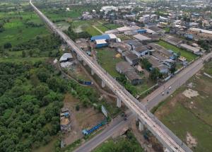 Track work in progress at Navsari District, Gujarat - September 2024