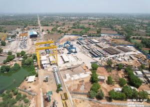 Full Span Casting Yard at Vadodara District, June 2022