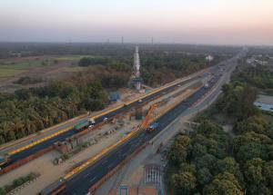 जीएडी-11, वलसाड जिला में पियर का काम प्रगति पर है, मार्च 2023