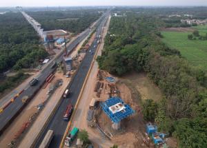 नवसारी जिला में पियर का काम प्रगति पर, मई 2023