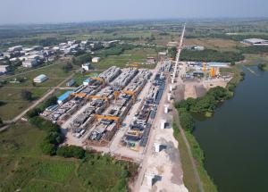 Segmental Casting Yard at Surat District, November 2022
