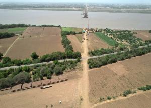 भरूच जिले में नर्मदा नदी पर वेल फाउंडेशन का कार्य, जून 2022 (2)