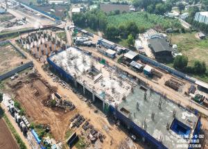 Work in Progress at Anand Station, Kheda District, November 2022