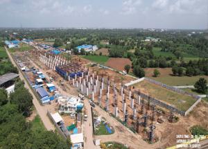 Work in Progress at Anand Station, Kheda District, September 2022