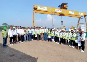 Engineering students from NK Orchid college of Engineering and Technology, Solapur visited Vikhroli (Shaft 2) siteand ADIT portal