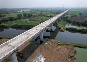 मिंढोला नदी, नवसारी ज़िले में निर्माण कार्य पूर्ण, नवंबर 2023