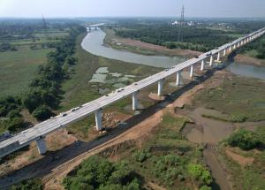 पूर्णा नदी, नवसारी ज़िले में निर्माण कार्य पूर्ण, नवंबर 2023