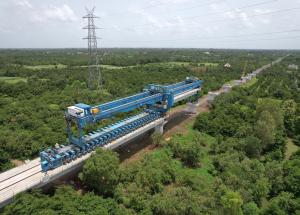 Full Span Girder Launching at Navsari District, September 2023
