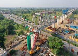 Girder Launched at GAD-1134, Surat District, November 2023